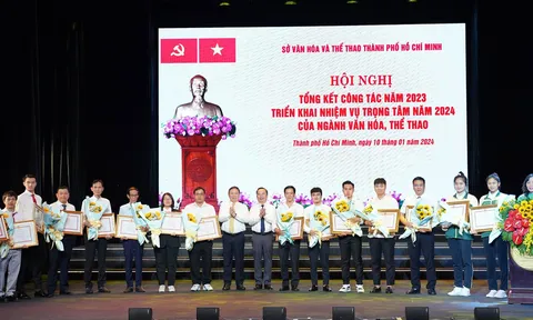 Sở Văn hóa và Thể thao TP.HCM tổng kết công tác năm 2023 và triển khai công tác năm 2024