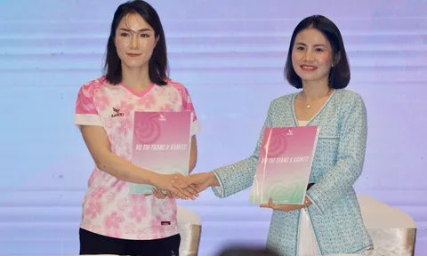 Tay vợt Vũ Thị Trang trở thành nữ Đại sứ thương hiệu đầu tiên cho Kamito Việt Nam