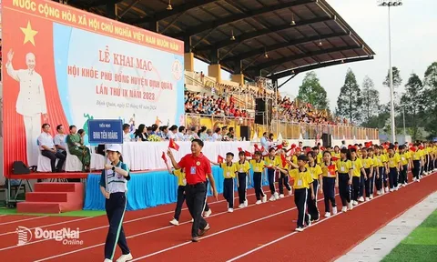 Khai mạc Hội khỏe Phù Đổng huyện Định Quán lần thứ IX