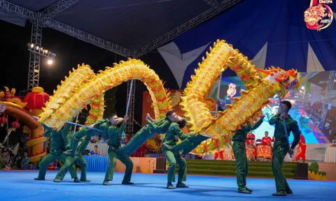 Giải Lân Sư Rồng Quận 5 mở rộng lần thứ sáu tranh Cúp Chợ Lớn 2024: Khai mạc nhiều màu sắc
