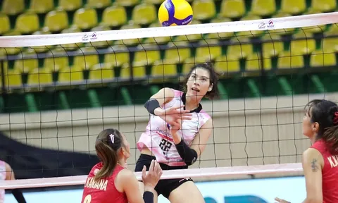 Kiều Trinh, Lâm Oanh nhận thất bại đầu tiên tại giải Bóng chuyền Thai League 2023-2024