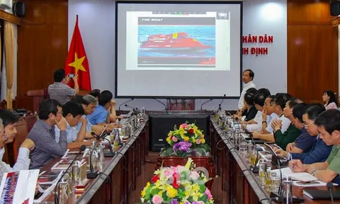 Họp Ban chỉ đạo giải Đua thuyền máy Bình Định Grand Prix 2024