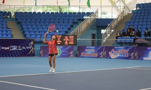 Bắt đầu thi đấu giai đoạn 2 giải Quần vợt vô địch U14 châu Á 2024