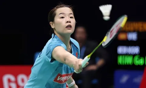 Thùy Linh sớm bị loại tại giải Cầu lông Ấn Độ Mở rộng 2024