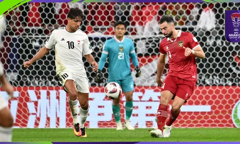 Vòng chung kết ASIAN Cup 2023: Iraq thắng dễ Indonesia
