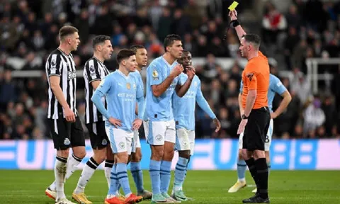 "Ngôi sao" của Man City than phiền về công tác trọng tài ở Premier League