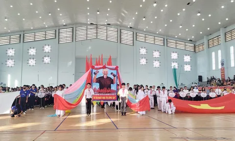 Hơn 800 vận động viên tranh tài Hội khỏe Phù Đổng huyện Cát Tiên năm 2024