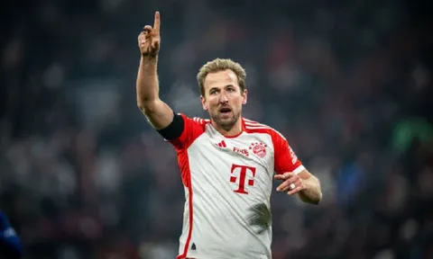 Harry Kane lần thứ ba liên tiếp được vinh danh tại Bundesliga