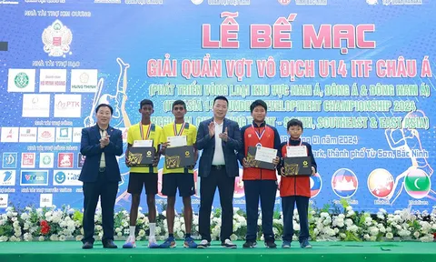 Việt Nam ghi tên vào Vòng chung kết giải Quần vợt vô địch U14 ITF châu Á 