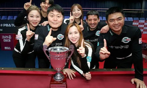 Giải Billiards PBA Team League 2023-2024: Nguyễn Quốc Nguyện giúp Hana Card tạo lợi thế lượt về trận Play off