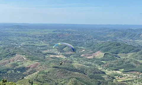 Giải Dù lượn mở rộng tỉnh Lâm Đồng 2024 sẽ diễn ra tại đèo Con Ó