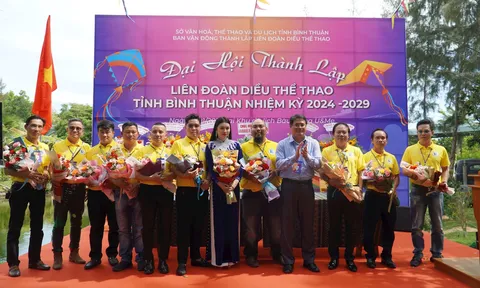 Ra mắt Liên đoàn Diều Thể thao tỉnh Bình Thuận
