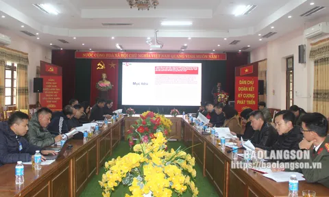 Họp Ban tổ chức giải Chạy “Mẫu Sơn Mount Paths 2024” tại Lạng Sơn