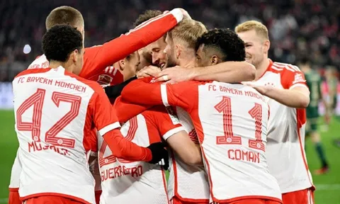 Đá bù vòng 13 Bundesliga: Bayern Munich giành trọn 3 điểm