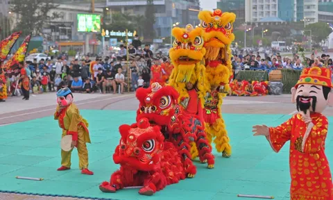 Hội thi múa Lân - Sư - Rồng thành phố Nha Trang