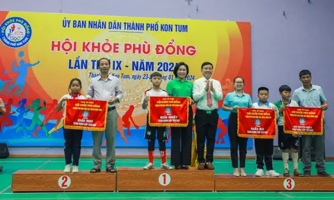 Hội khỏe Phù Đổng thành phố Kon Tum lần thứ IX