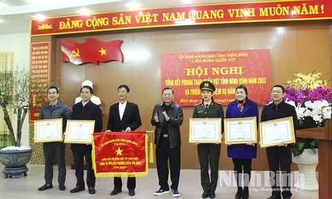 Liên đoàn Quần vợt tỉnh Ninh Bình triển khai nhiệm vụ năm 2024