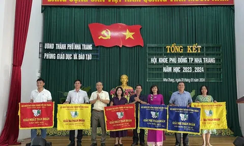 Trao 26 giải tập thể, 229 giải cá nhân tại Hội khỏe Phù Đổng thành phố Nha Trang