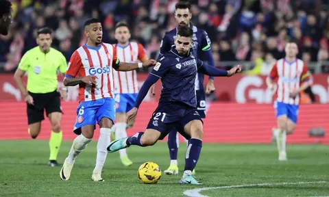 Vòng 23 La Liga 2023-2024: Girona dâng ngôi đầu cho Real Madrid, Barcelona vươn lên thứ ba