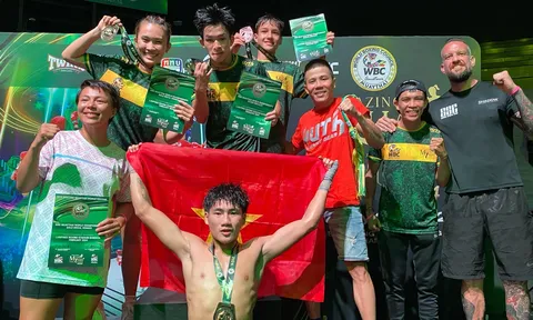 Việt Nam giành 2 huy chương vàng tại sự kiện Lễ hội WBC MuayThai 2024