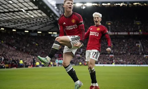 Tiền đạo Rasmus Hojlund thiết lập kỷ lục ấn tượng trong màu áo Man United