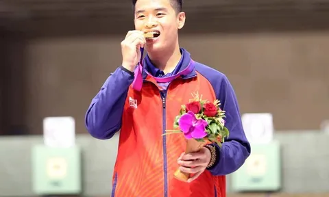 Xạ thủ Phạm Quang Huy: "Trước mỗi trận đấu đều nghĩ sẽ rút bài học kinh nghiệm gì"