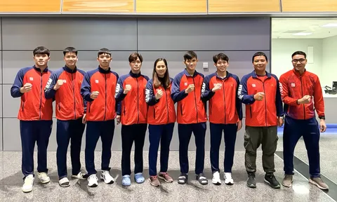 Tuyển Bơi Việt Nam có mặt ở Qatar dự giải vô địch thế giới 2024 đúng dịp Tết Giáp Thìn