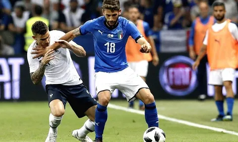 Đội tuyển Pháp đối đầu Italia tại vòng bảng Nations League 2024-2025