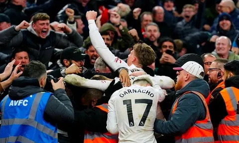 Vòng 24 Premier League: Man United giành trọn 3 điểm trên sân của Aston Villa