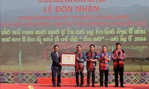 Keng Loóng và Lễ hội “Xên Mường” trở thành Di sản Văn hóa Phi vật thể Quốc gia