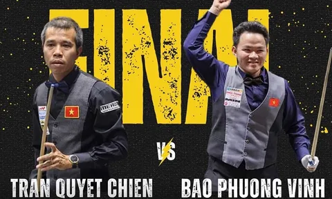 Bao Phương Vinh, Trần Quyết Chiến tham dự giải Carom 3 băng vô địch đồng đội thế giới 2024