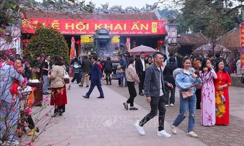 Đảm bảo an ninh, an toàn tại Lễ hội Khai ấn Đền Trần Xuân Giáp Thìn 2024