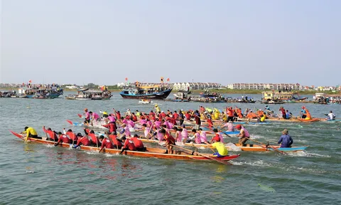Thành phố Hội An tổ chức giải đua Ghe đầu Xuân Giáp Thìn