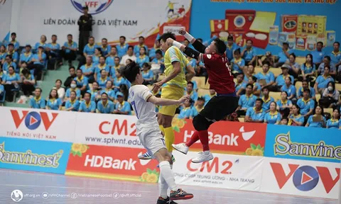 Khởi tranh giải Futsal HDBank vô địch quốc gia 2024: Sài Gòn Titans TP.HCM và Thái Sơn Bắc ra quân thắng lợi