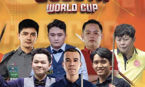 Giải Billiards Carom 3 băng Bogota World Cup 2024: Việt Nam tham dự với 7 cơ thủ