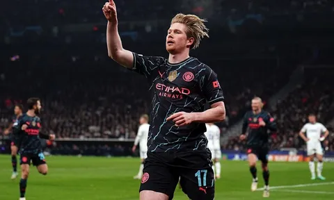 Kevin De Bruyne sắp soán ngôi Lionel Messi
