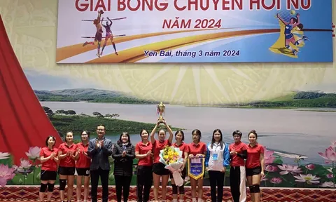 Giải Bóng chuyền hơi nữ tỉnh Yên Bái năm 2024