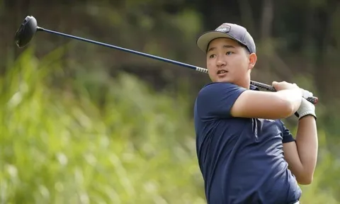 Golfer Nguyễn Anh Minh vươn lên vị trí 114 thế giới