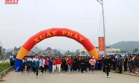 Huyện Hà Trung phát động “Toàn dân rèn luyện thân thể theo gương Bác Hồ vĩ đại”, Ngày chạy Olympic vì sức khỏe toàn dân và giải Việt dã 2024