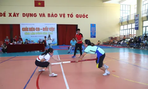 Hấp dẫn những cuộc tranh tài tại giải Kéo co, Đẩy gậy tỉnh Lâm Đồng năm 2024