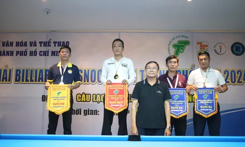 Giải Billiards & Snooker A1 TP.HCM năm 2024 khép lại với nhiều bất ngờ