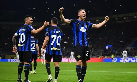 Vòng 27 Serie A 2023-2024: Inter Milan bỏ xa Juventus cách biệt 15 điểm