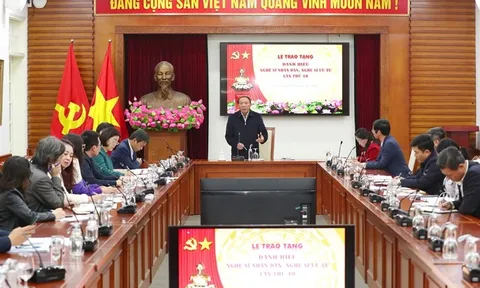 Tôn vinh danh hiệu, khích lệ các nghệ sĩ, tạo động lực mới, xung lực mới, thúc đẩy năng lực sáng tạo và khát vọng cống hiến