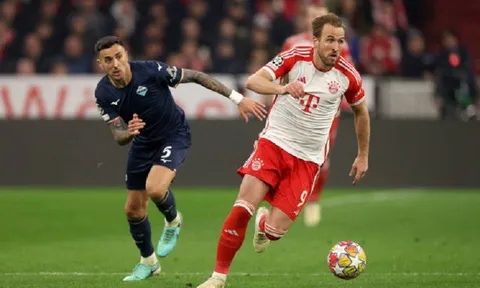 Harry Kane tỏa sáng đưa Bayern Munich vào Tứ kết Champions League