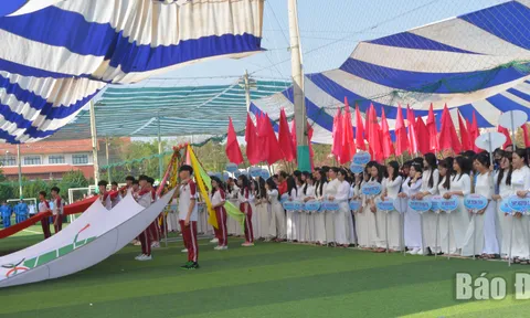 Hơn 2.500 vận động viên tranh tài Hội khỏe Phù Đổng tỉnh Đắk Lắk lần thứ XVI