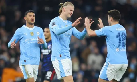 Lượt về vòng 1/8 Champions League: Man City áp sát kỷ lục của Barcelona, Harry Kane vượt Didier Drogba