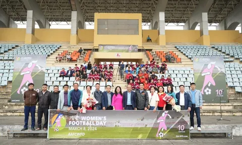 Hưởng ứng Ngày hội Bóng đá nữ AFC 2024