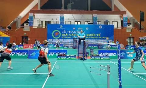 Hơn 300 vận động viên tham dự giải Cầu lông quốc tế Ciputra Hà Nội 2024