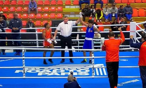 Vòng loại thứ nhất môn Boxing Olympic 2024: Võ Thị Kim Ánh vào vòng 1/6