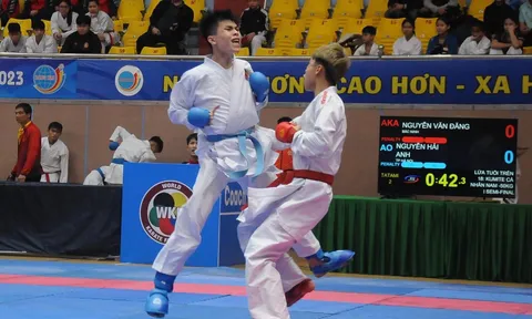 375 võ sĩ tranh tài giải vô địch Karate miền Bắc lần thứ VI năm 2024